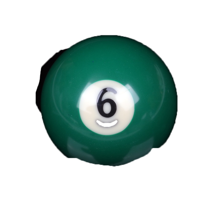闪电客台球子单个散卖母球标准57.2mm美式黑八零球斯诺克桌球水晶球散装_普通母球