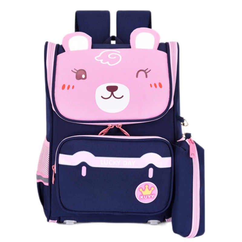 迪嘉乐2021新款小学生书包大容量卡通儿童可爱双肩背包小学女生减负书包