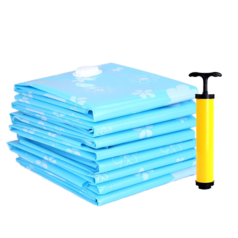 加厚真空压缩袋 送手动抽气泵加厚整理袋 2特大【送手泵】