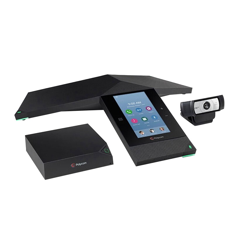 宝利通(POLYCOM)Trio 8800 视频会议一体 音视频会议电话 系统终端/全向麦克风/八爪鱼会议电话 中型会议