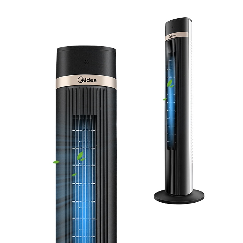 美的 智能遥控塔扇 无叶风扇 落地扇ZAD09MB