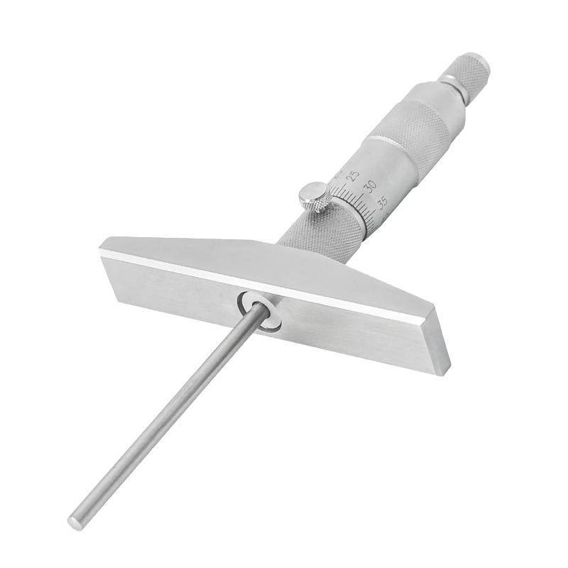 哈量连环深度千分尺 螺旋测微仪器 深度 台阶测量 0-25_0.01mm