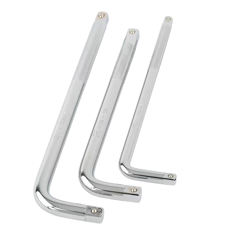 波斯 L型加长弯杆板杆套筒加力延长杆12.5mm(大飞1/2)