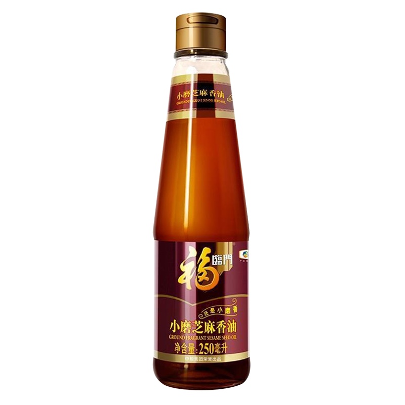 [HC]福临门一级小磨芝麻香油250ml (整箱发货 18瓶起拍)
