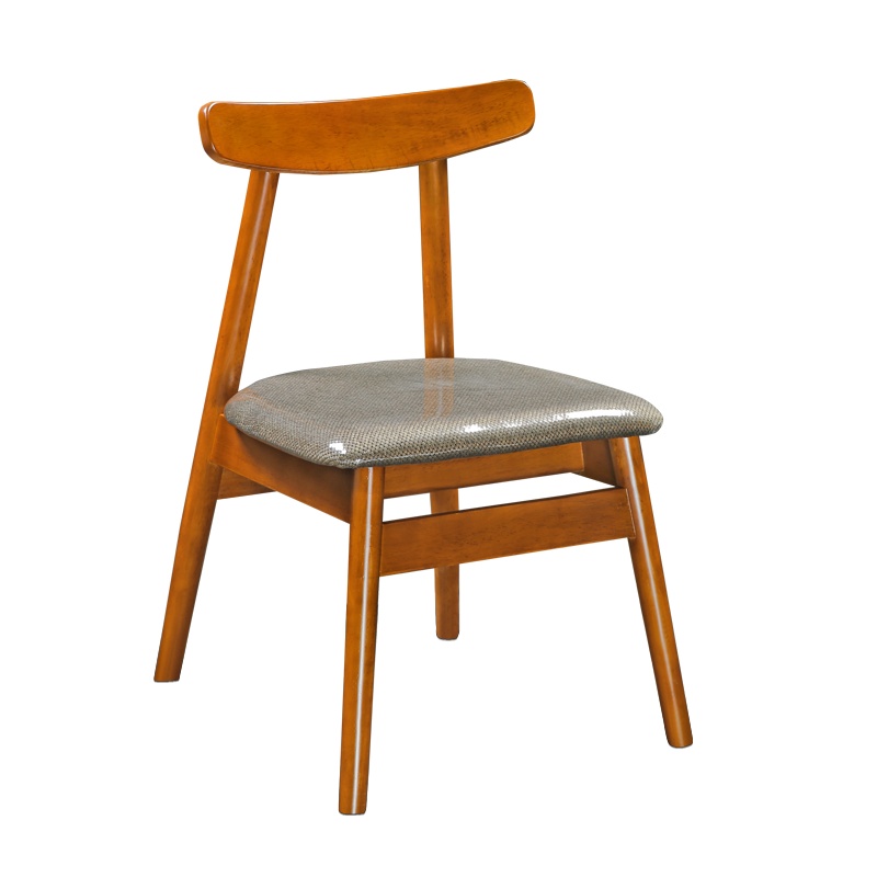 HiBoss现代简约实木餐椅书房椅家用休闲餐厅桌椅组合北欧靠背椅子