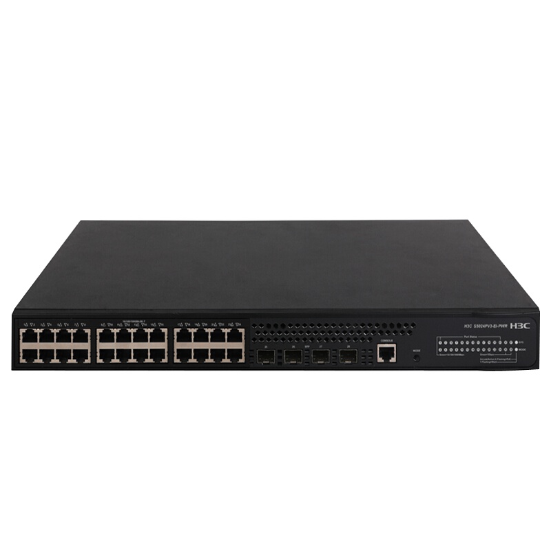 华三(H3C) SMB-S5024PV3-EI 24口全千兆以太网交换机 可网管 替代S5024PV2-EI 千兆以上