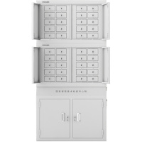 臻远手机信号屏蔽柜机关单位考场会议室保密存放物理屏蔽手机信号柜 四节60格