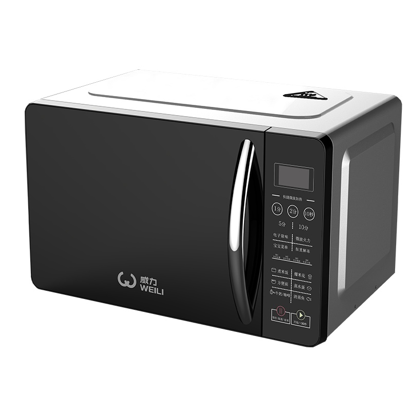 20PX39-T威力(WEILI)微波炉20升平板电脑式均匀立体加热解冻智能菜单家用700瓦快捷加热童锁宝宝菜单