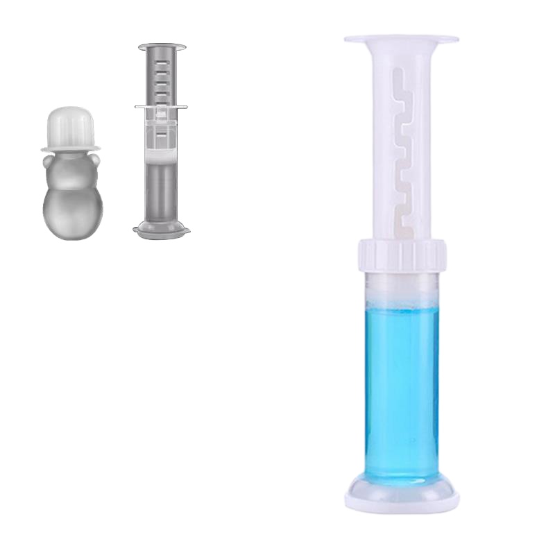 马桶小花洁厕灵除臭去异味厕所清洁剂卫生间芳香花瓣洁厕凝胶日本 苹果绿1支+柠檬黄1支+玫瑰红1支