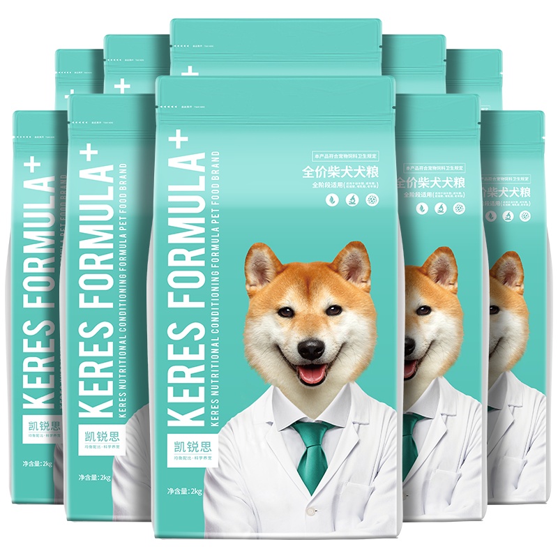 凯锐思日本柴犬狗粮专用秋田犬幼犬成犬中华田园犬专用粮40斤
