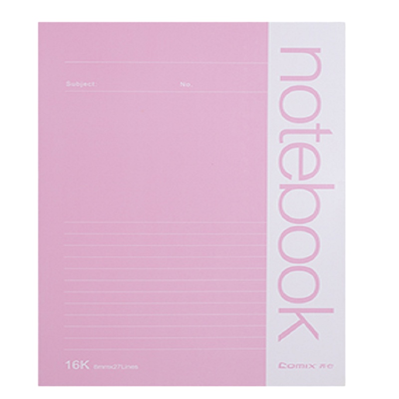 齐心(COMIX) C16061 青春系列软抄本 16K 44张 配 十本装宁选