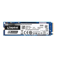 金士顿(Kingston) 250GB SSD固态硬盘 M.2接口(NVMe协议) A2000系列(不带散热片)