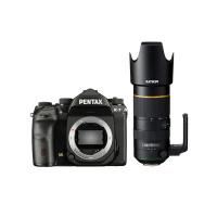 宾得(PENTAX) K-1 数码单反相机 机身+DFA 70-200mmF2.8ED SDM WR GPS电子罗盘黑色