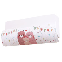 欧润哲 空调挡风板 遮风板防直吹出口风挡板月子防风板冷风导风板罩 透风细孔可爱图案温馨可爱熊其他家庭整理用具