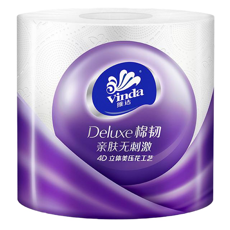 维达(Vinda) 立体美有芯卫卷V4666 (12卷/提) 120提起订