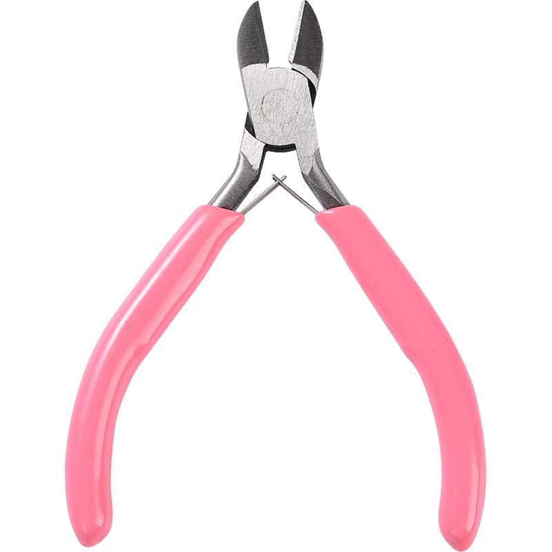 diy手工钳多功能尖嘴钳老虎钳5寸圆嘴钳CIAA手工斜口钳小号迷你小钳子