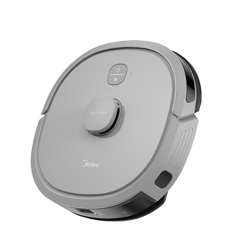 美的(Midea)M61扫地机器人 激光导航 智能规划路线 吸扫拖一体 智能互联 家用吸尘器扫地机 钛钢灰