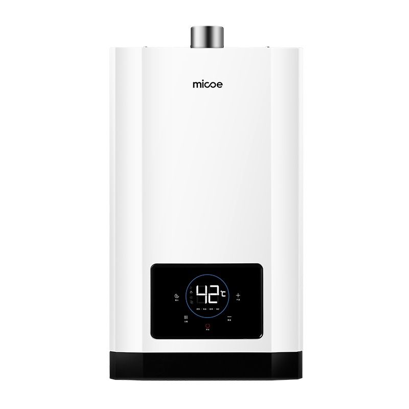 四季沐歌(MICOE)13升燃气热水器天然气 家用水气双调 智能变升 变频恒温 零冷水强排式 JSQ25-M310