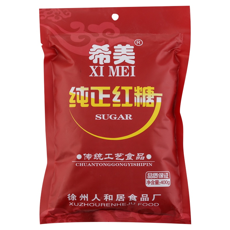希美纯正红糖400g 甘蔗熬制400g 纯正红糖 红糖馒头 红糖水红糖美食 19年的品牌