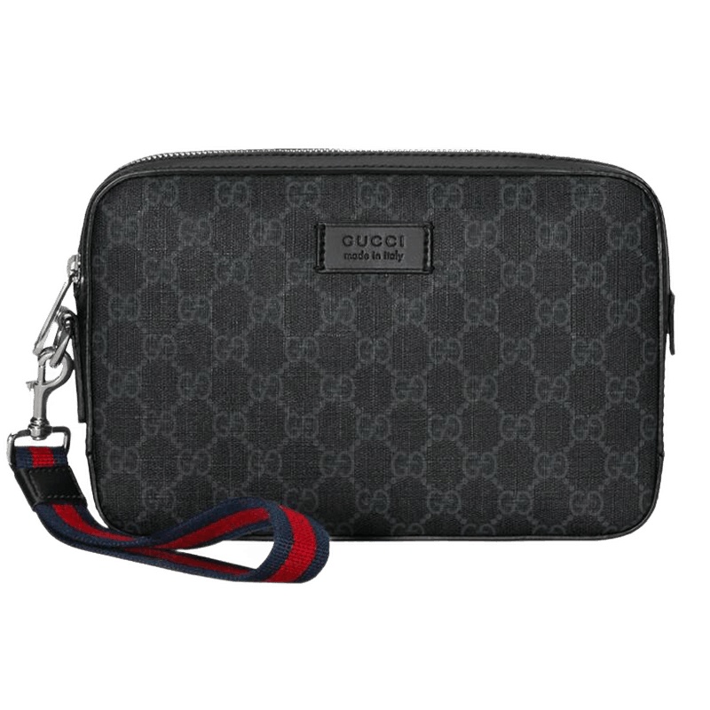 GUCCI 古驰 GG 古奇奢侈品短款拉链钱包手拿包