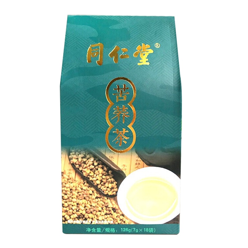 北京同仁堂(TRT)苦荞茶126g养生茶独立小包装(7g×18袋)