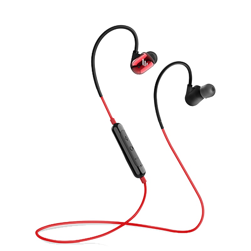 Edifier/漫步者 W295BT+ 特舒适立体声运动蓝牙耳机 钛红色