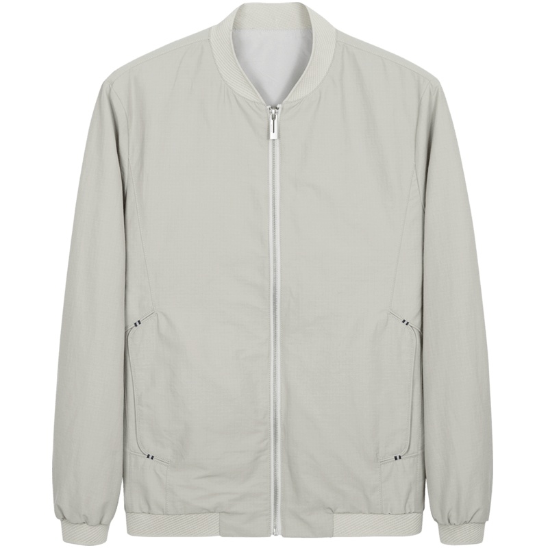 千纸鹤男装2020春季新款韩版棒球服男士飞行员夹克外套男30512