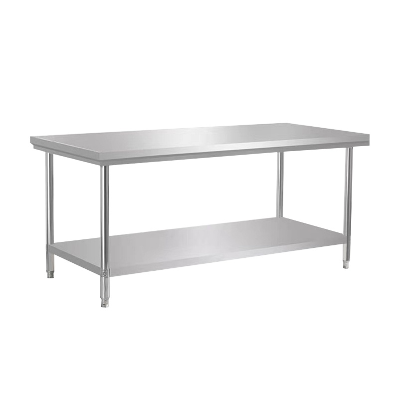 梦商 不锈钢双层平板工作台  1台
