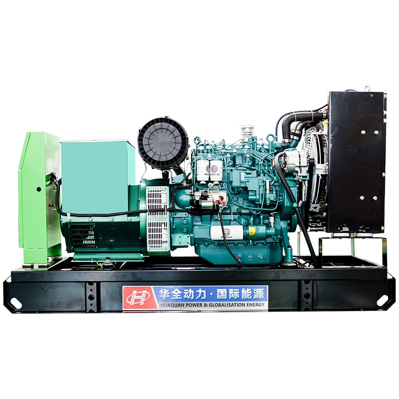 华全75kw发电机组 5千瓦四缸电调自动化柴油发电机组380V 三相交流电调水冷无刷永磁电启动柴油发电机220v