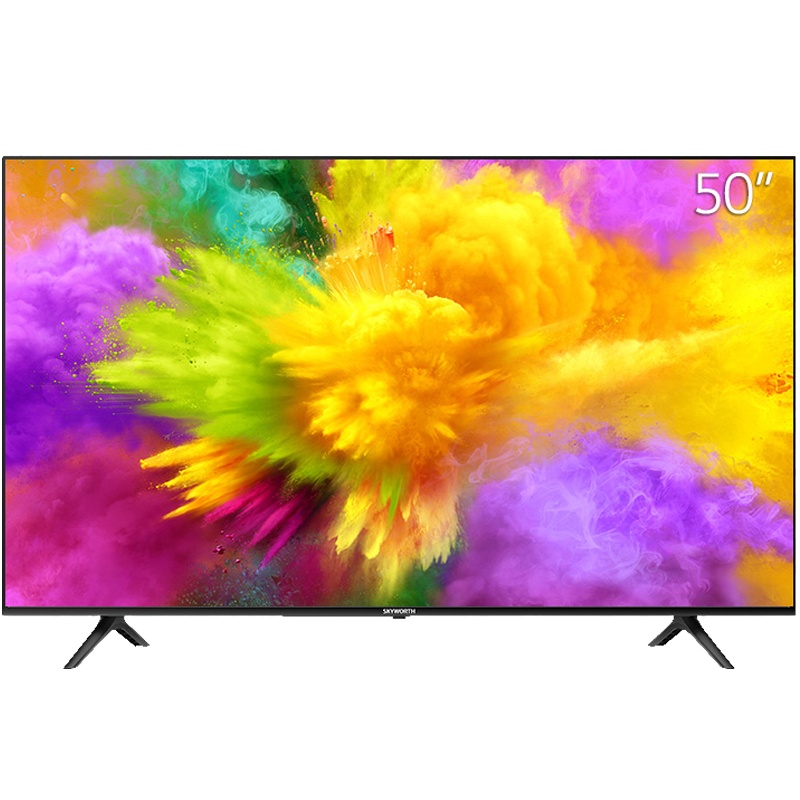 创维50英寸4K超薄大屏屏智能网络语音液晶平板电视机