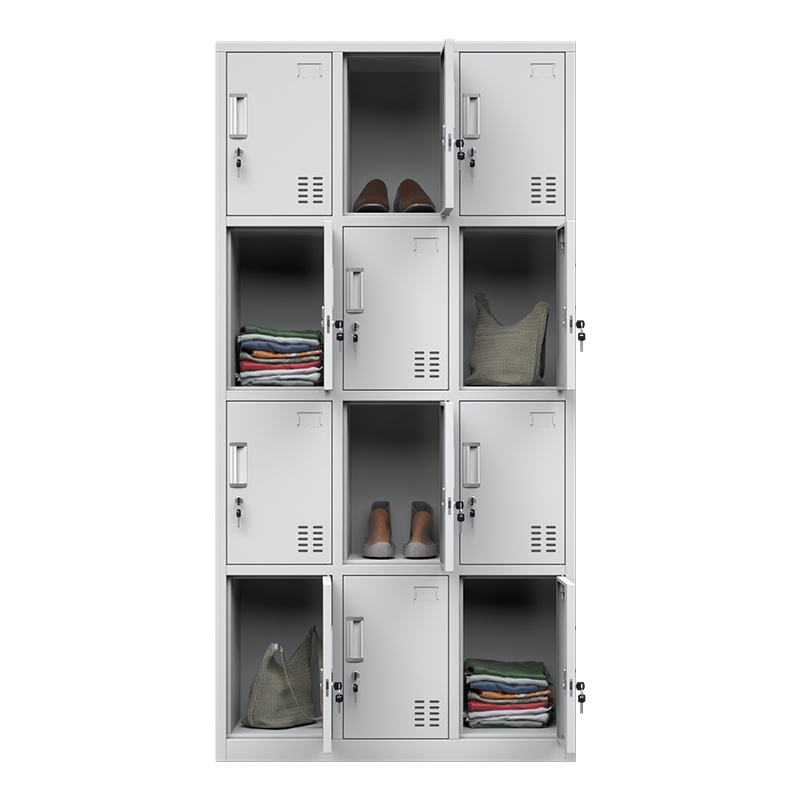 永格办公室文件柜资料柜财务铁皮柜子档案凭证柜铁柜储物柜更衣柜