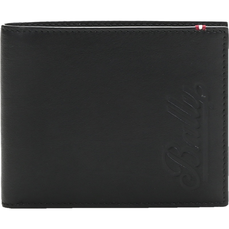 BALLY 巴利 男款皮质短款钱包钱夹 BEVYE A