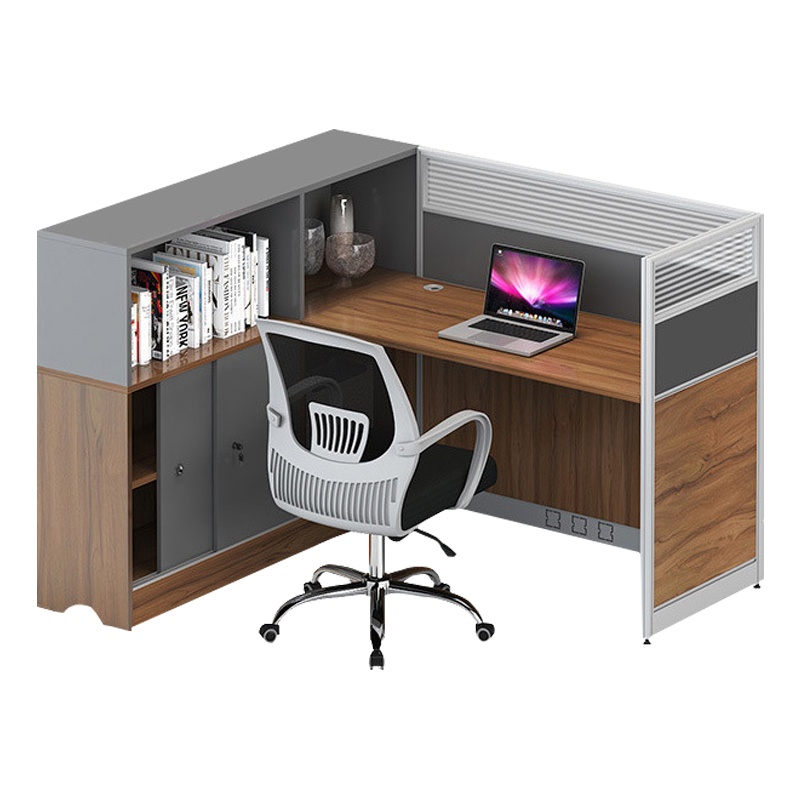 质凡办公家具 屏风办公桌组合 职员桌 简约现代员工工位