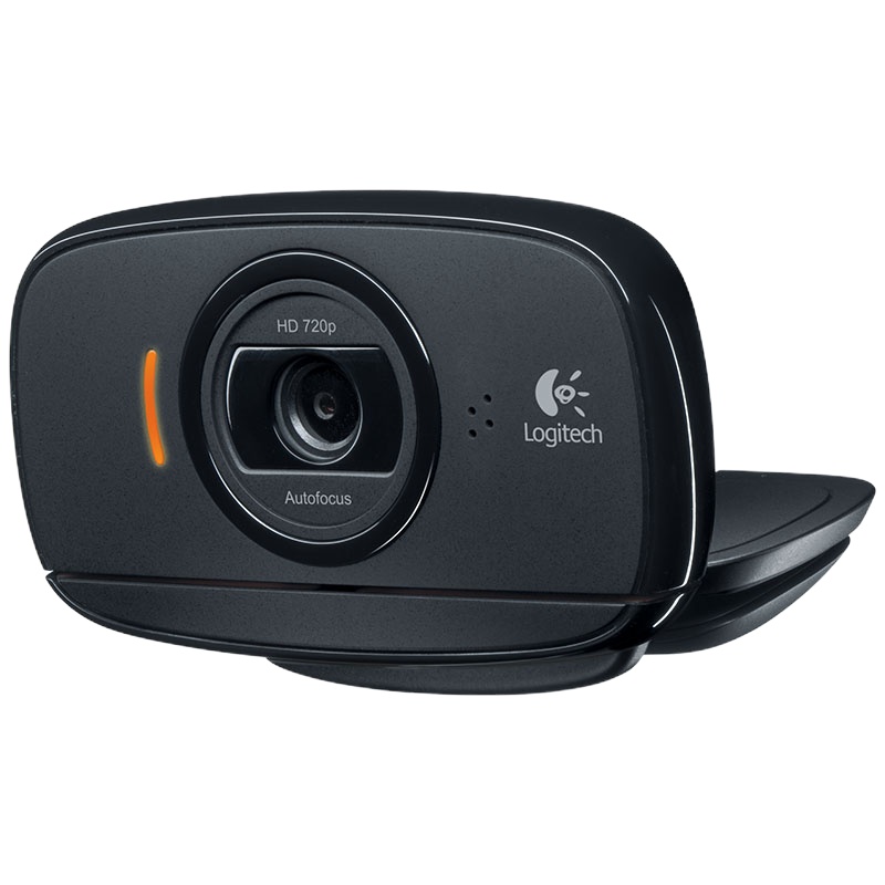 罗技 高清摄像头内置麦克风 B525