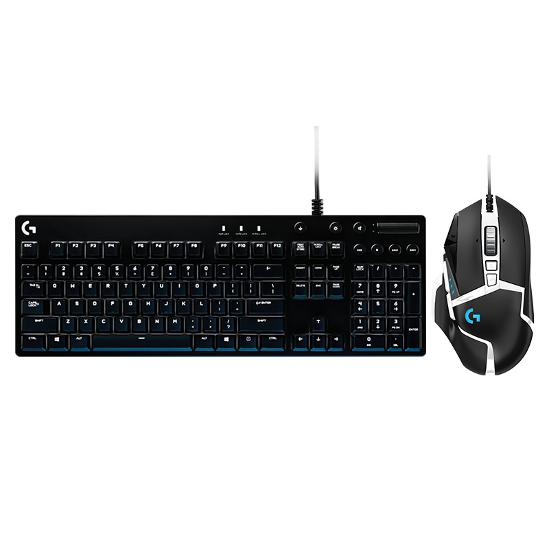 罗技(Logitech) G502 SE HERO熊猫款珍藏版鼠标+G610红轴机械键盘电竞组合键鼠套装游戏专用吃鸡宏