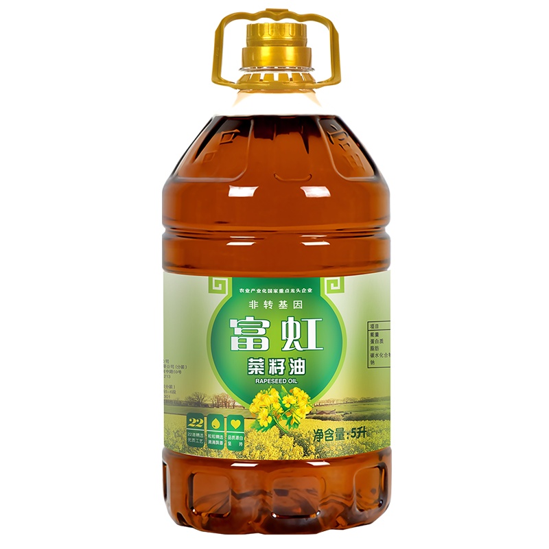 富虹油品5L三级菜籽油（48小时发货）
