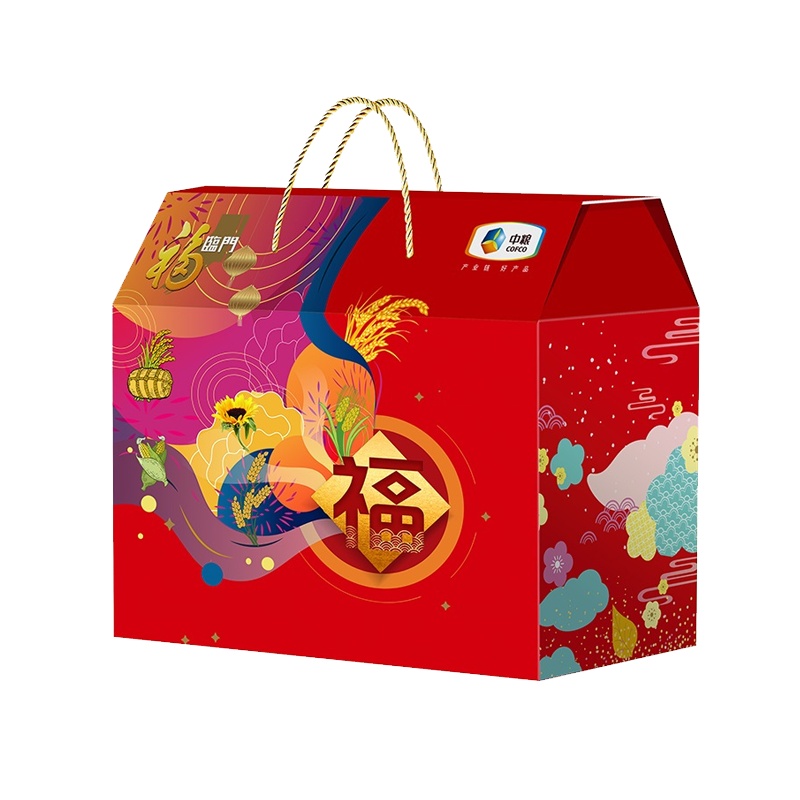 中粮福临门 悦享A型 伴手礼米面油组合2000g+400ml