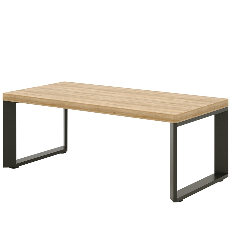 [藏书阁]长茶几 金属架办公茶几 长茶几