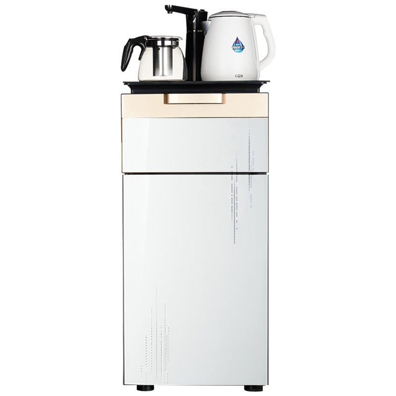 奥克斯/AUX 立式茶吧机 YCB-W 家用养生茶吧 高贵玉石白色 温热型饮水机下置式 自动上水 柜式 童锁
