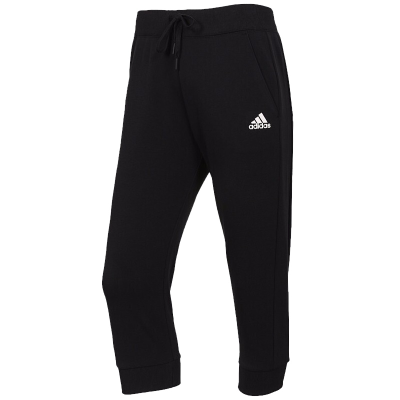 Adidas阿迪达斯女裤2019新款中长裤训练休闲透气舒适运动七分裤DY8603 D