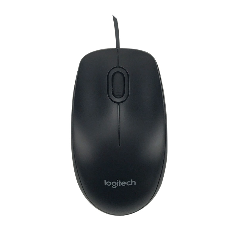 罗技(Logitech)M90鼠标有线笔记本电脑家用办公光电人体工学左右手通用罗技m90有线鼠标