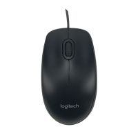 罗技(Logitech)M90鼠标有线笔记本电脑家用办公光电人体工学左右手通用罗技m90有线鼠标