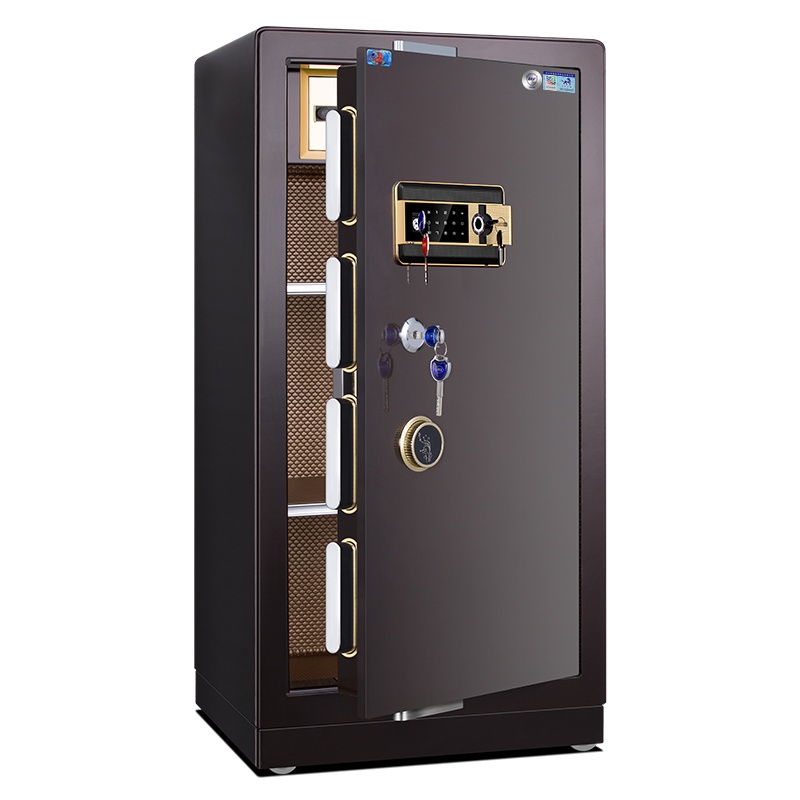 虎牌保险柜办公保险箱家用FDG-A1/D120指纹保险箱/柜3C认证 全钢(tiger)大型入墙防盗防撬财务办公