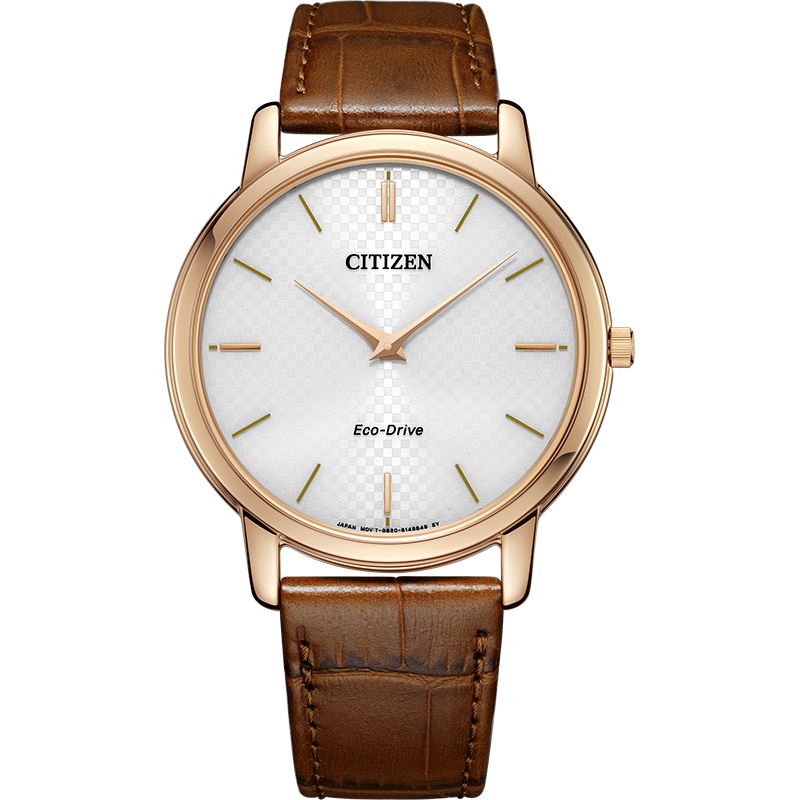CITIZEN西铁城手表时尚简约皮带光动能经典男士腕表 AR1133-15A