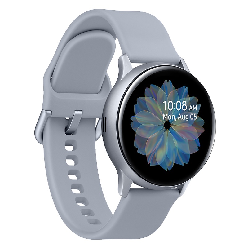 三星(SAMSUNG) Galaxy Watch Active2 云雾银 智能手表 蓝牙电话+50米防水+移动支付 铝制40mm