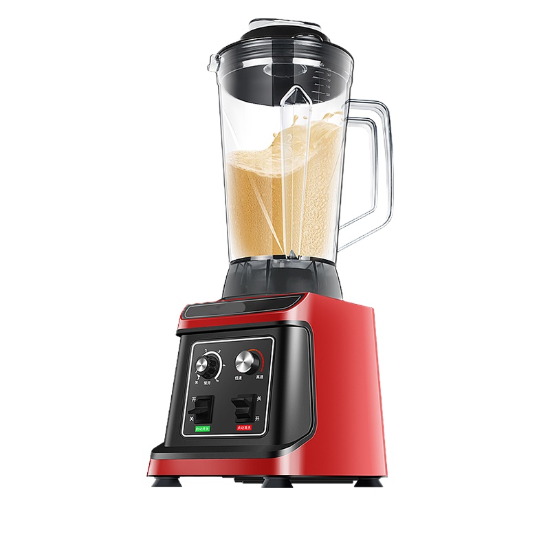 打浆机家用小型豆浆机黄金蛋商用现磨早餐豆花机打豆腐机磨浆机破壁免滤 红色