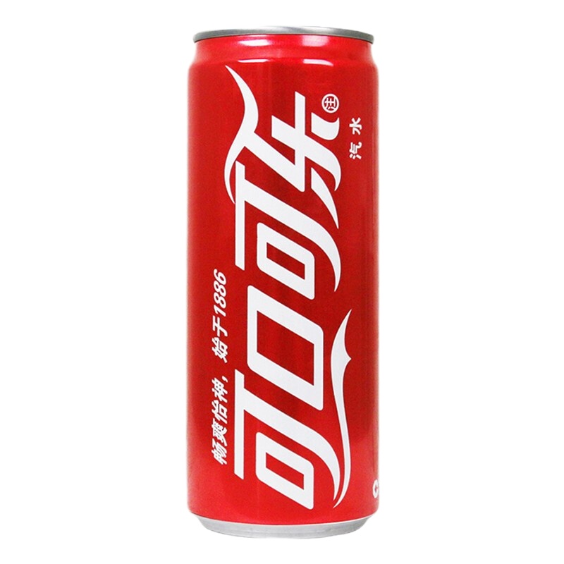 可口可乐330ml*24听 细长罐整箱装 碳酸饮料汽水