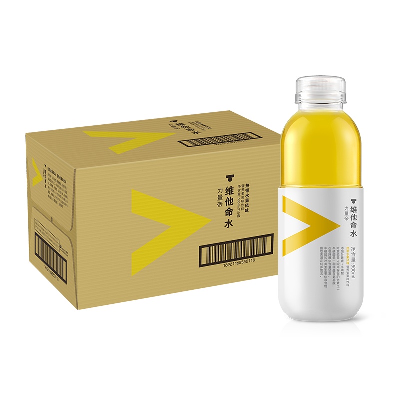 农夫山泉力量帝维他命水果味营养素饮料(热带水果风味)500ml*15瓶整箱