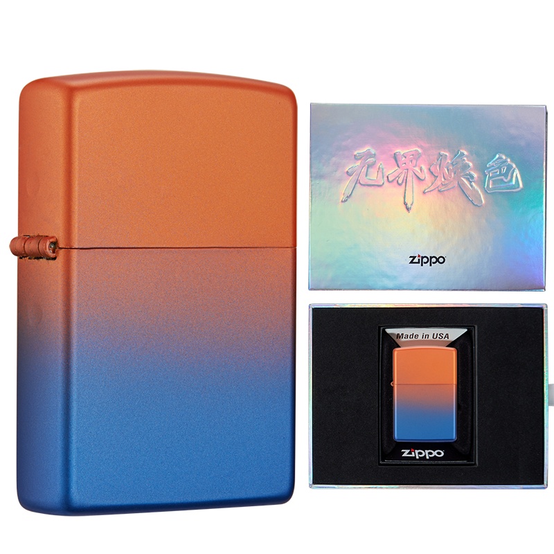 zippo官方旗舰店打火机芝宝打火机无界焕色离心对撞ZCBEC-107