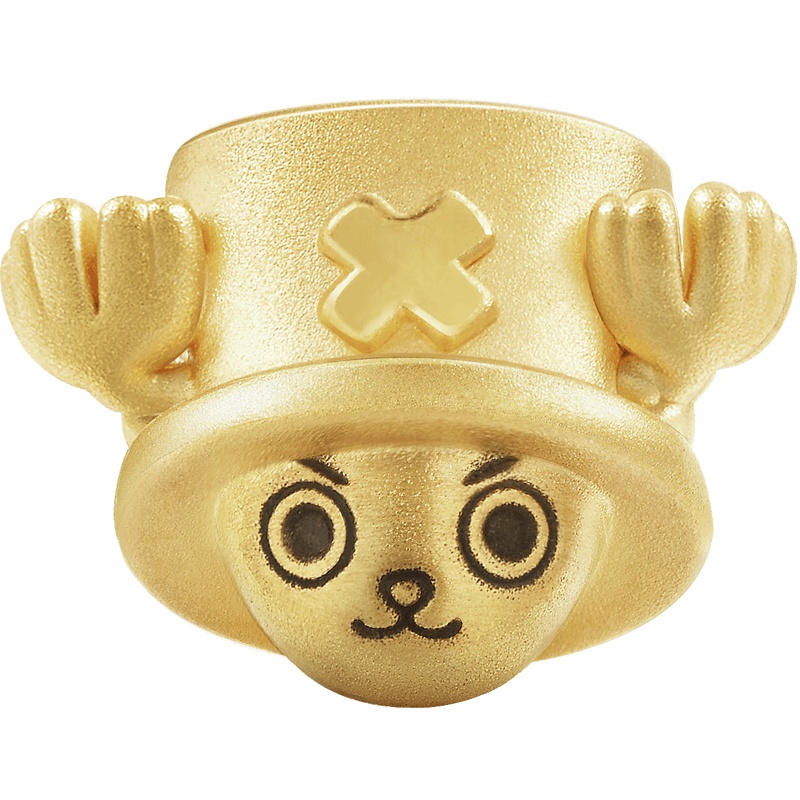 周生生(CHOW SANG SANG)航海王金手链海贼王系列ONE PIECE乔巴串珠